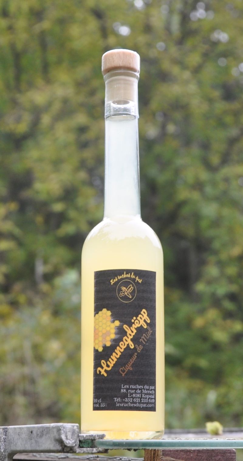 Hunnegdrëpp 10cl: 7€ la bouteille