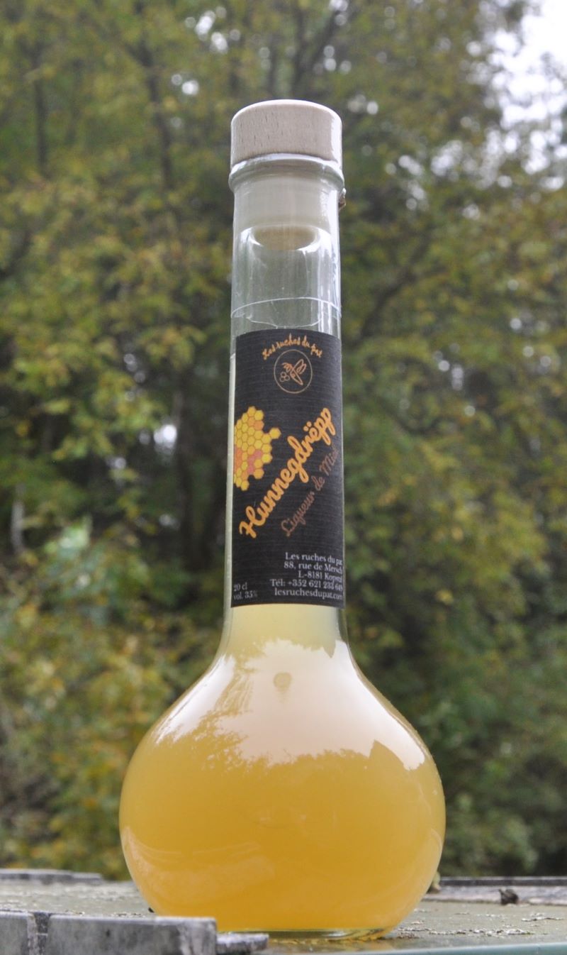 Hunnegdrëpp 20cl: 12€ la bouteille